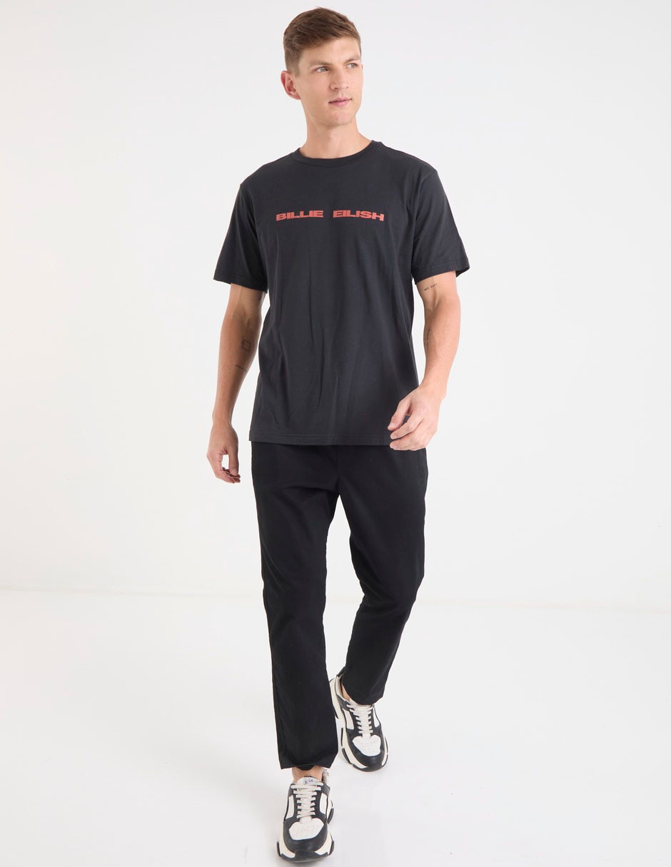 Playera cuello redondo para hombre