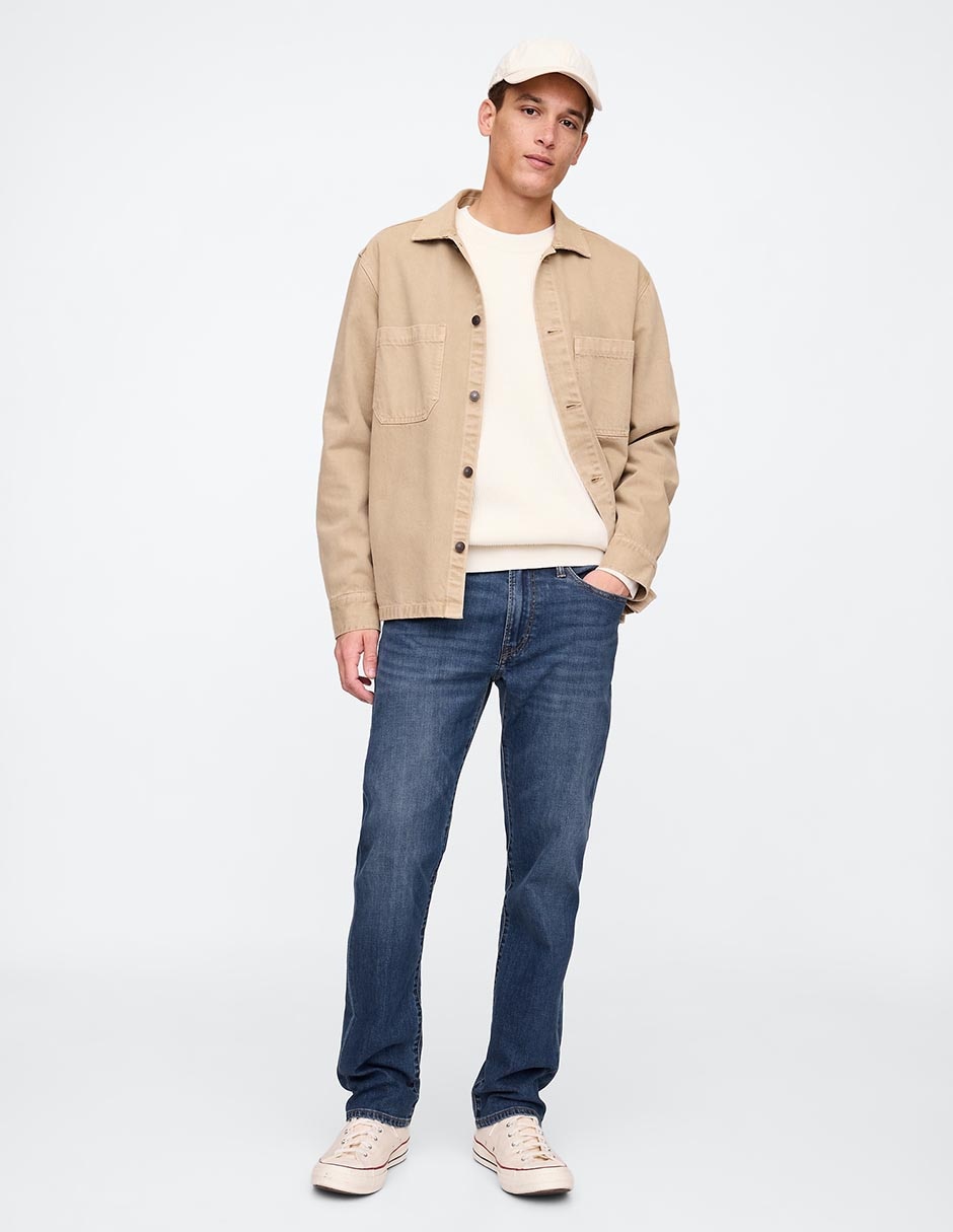 Jeans straight para hombre