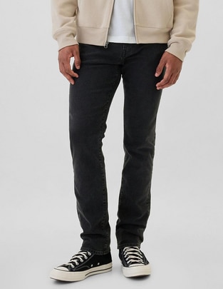 Jeans slim lavado obscuro para hombre Jeans slim lavado obscuro para hombre
