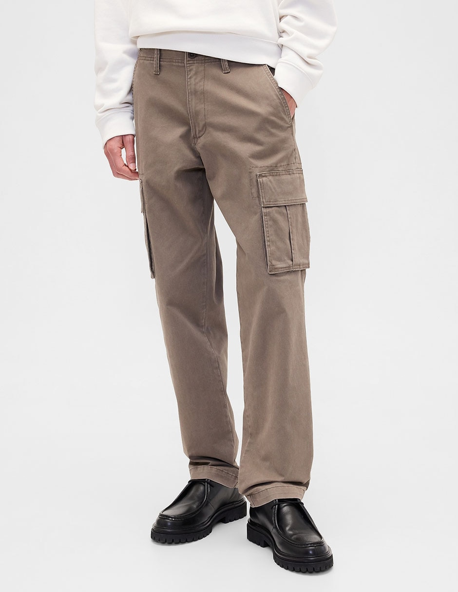 Pantalón cargo regular para hombre
