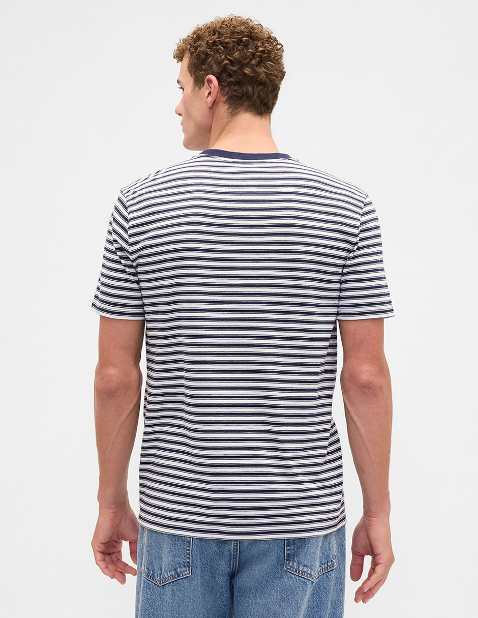Playera cuello redondo para hombre