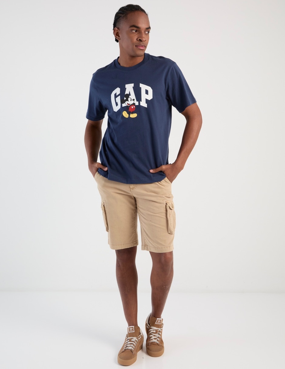 Playera cuello redondo para hombre