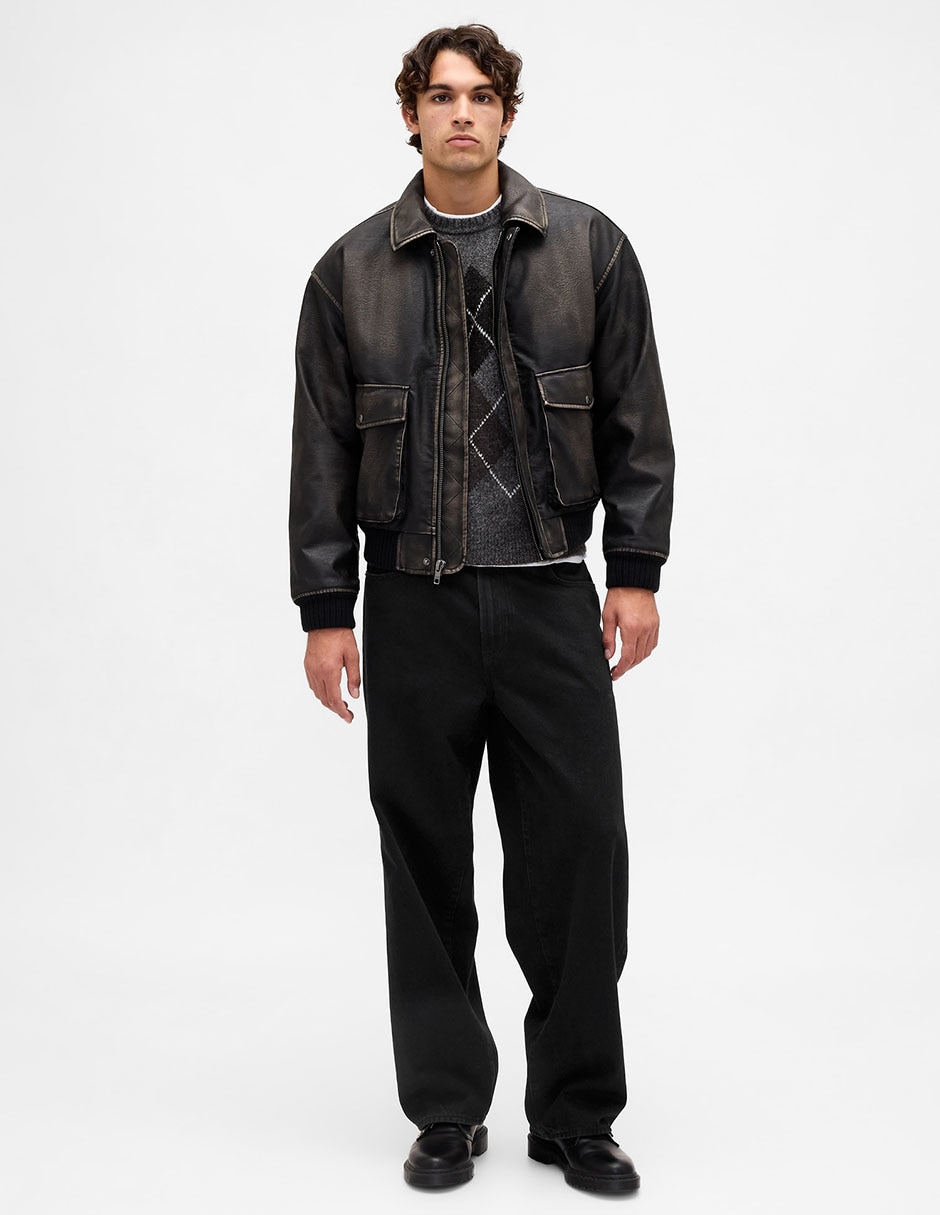 Suéter cuello redondo para hombre 2