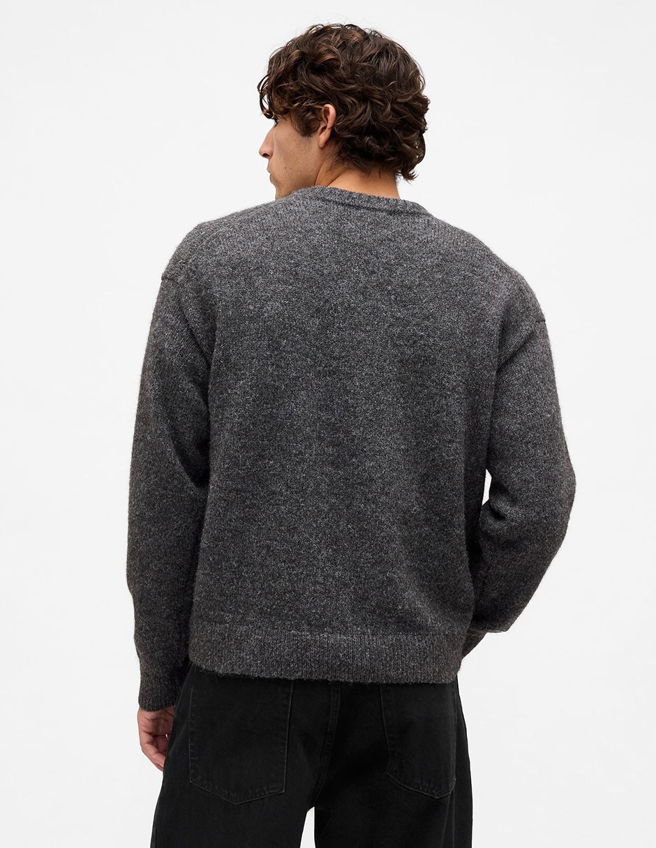 Suéter cuello redondo para hombre 3