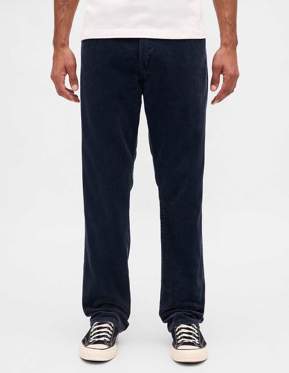 Pantalón relaxed slim de pana para hombre 2