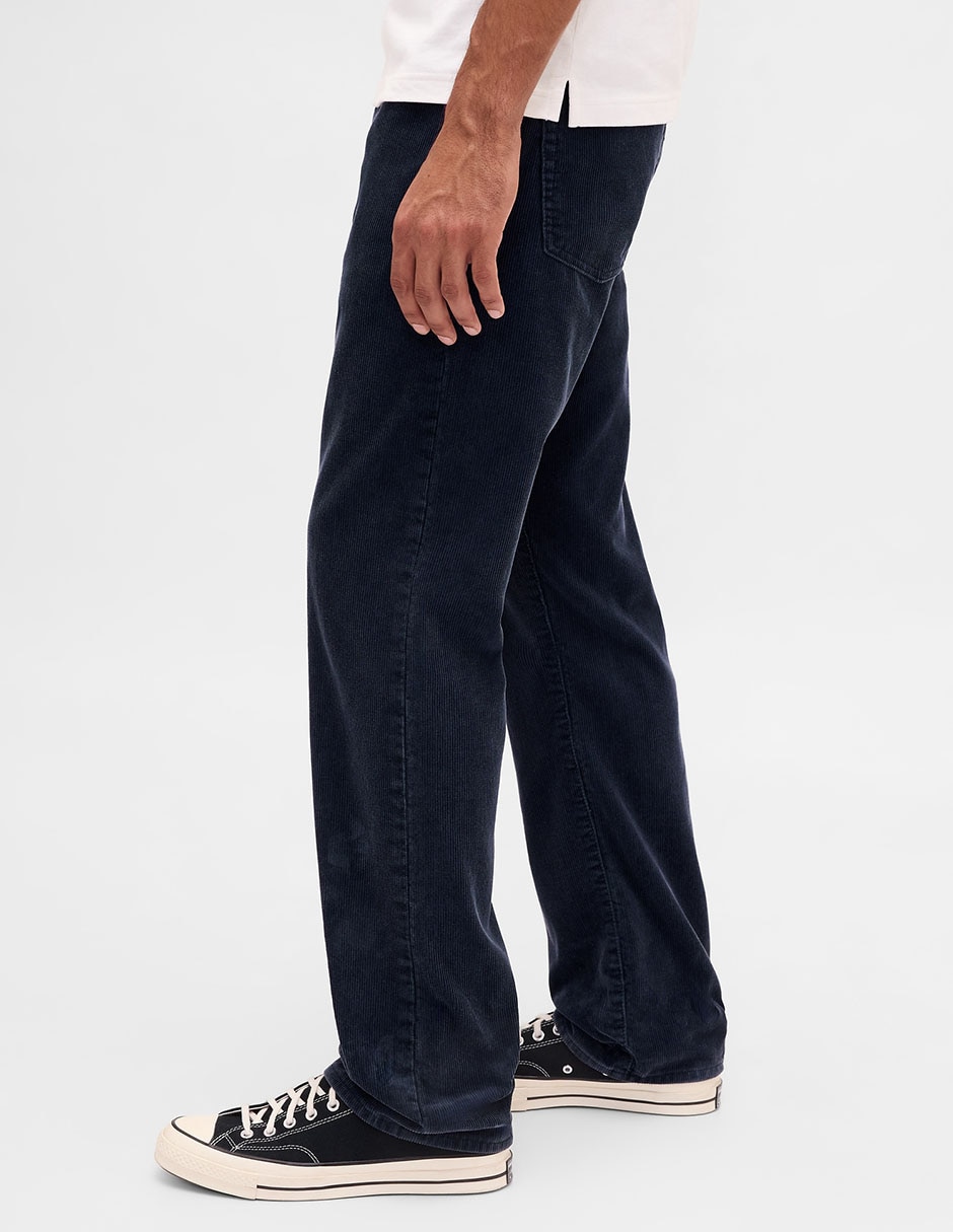 Pantalón relaxed slim de pana para hombre 3