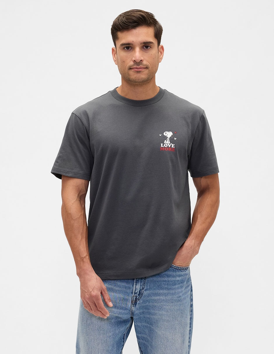 Playera cuello redondo para hombre