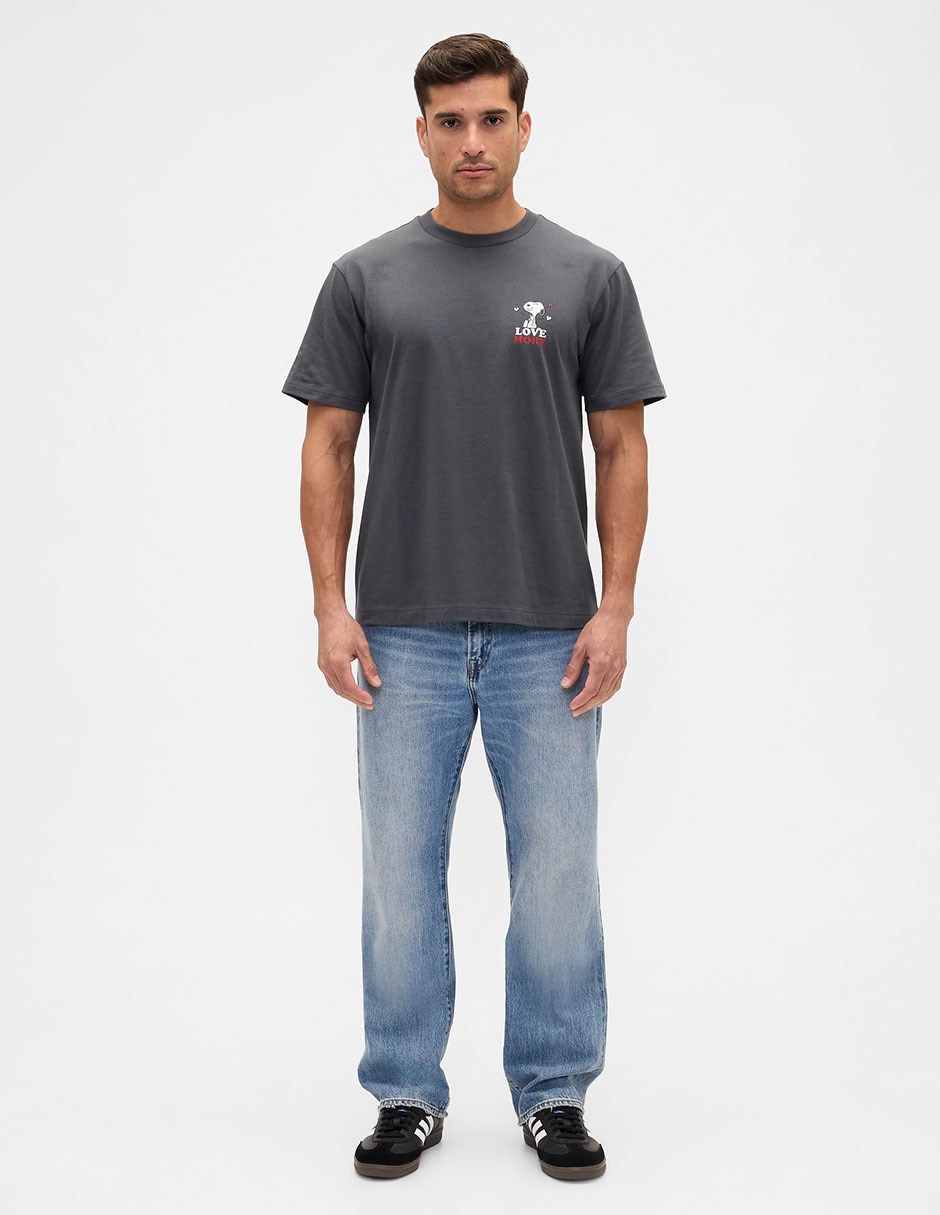 Playera cuello redondo para hombre