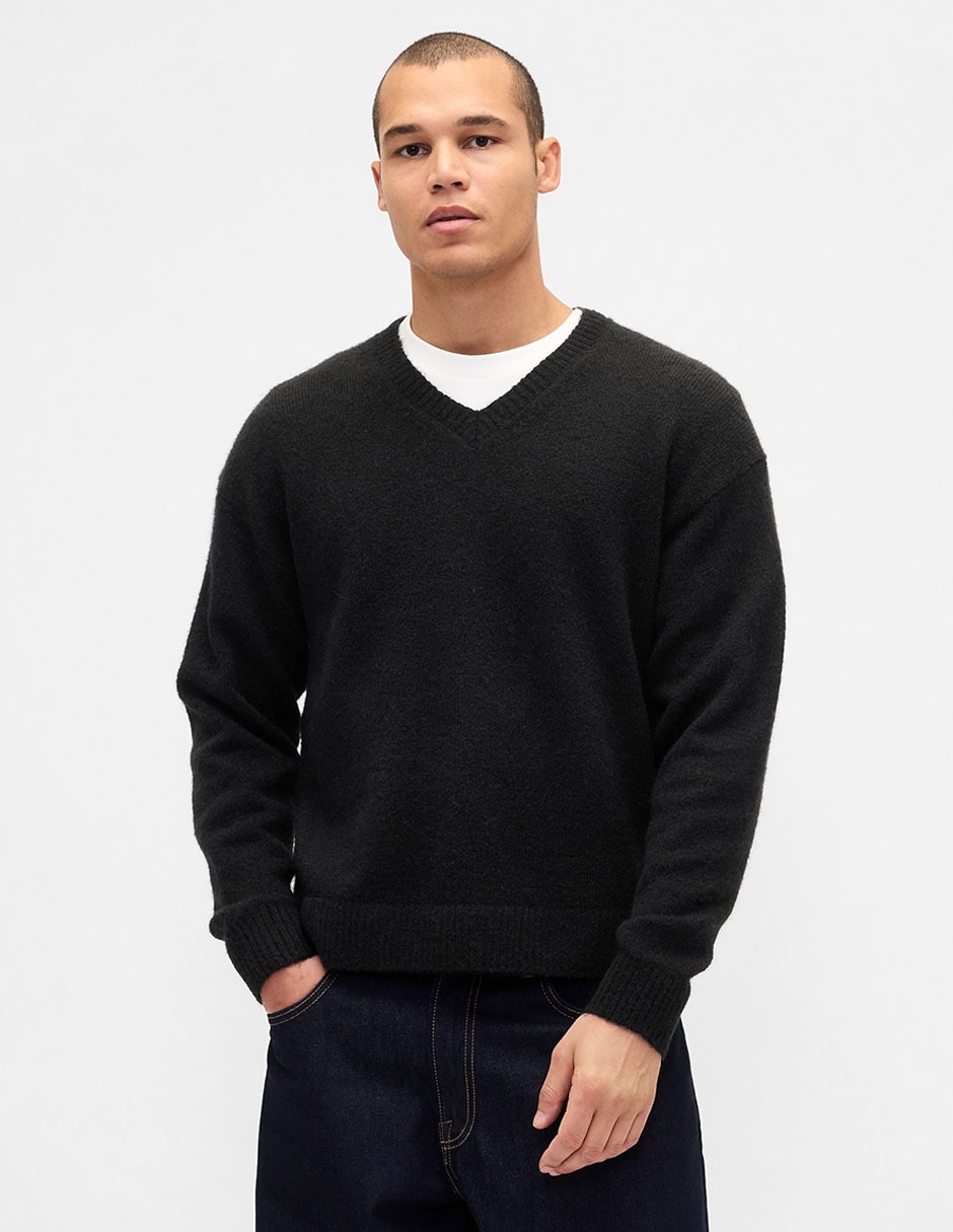 Suéter cuello v para hombre Suéter cuello v para hombre