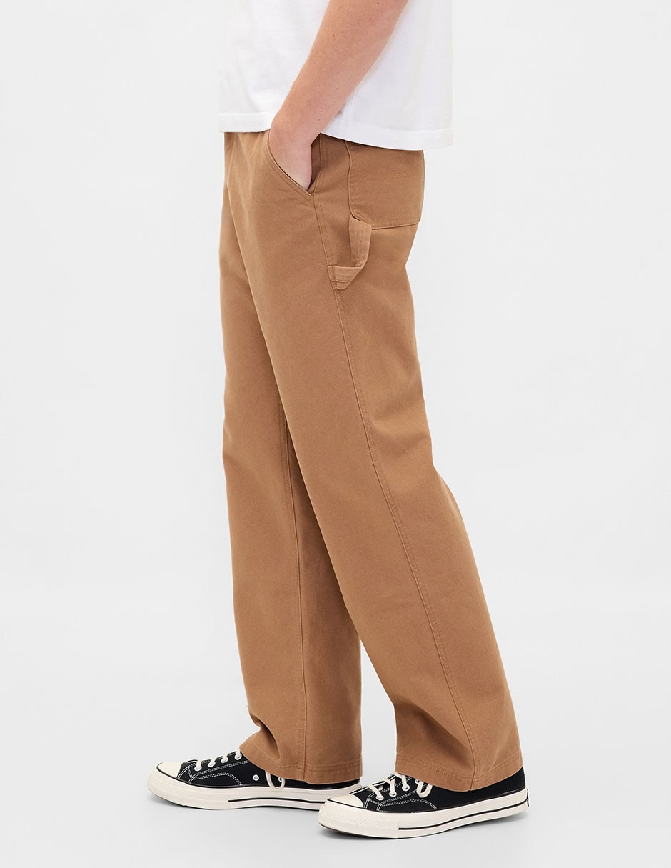 Pantalón recto de algodón para hombre 3