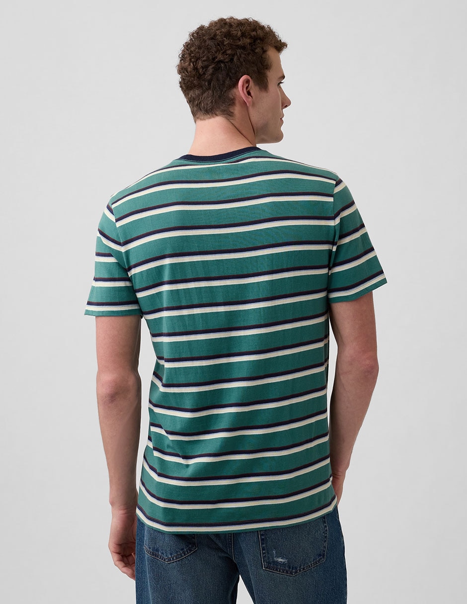 Playera cuello redondo para hombre 2
