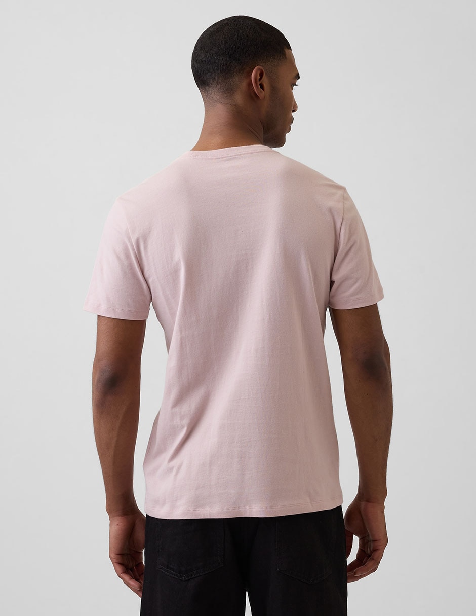 Playera cuello redondo para hombre