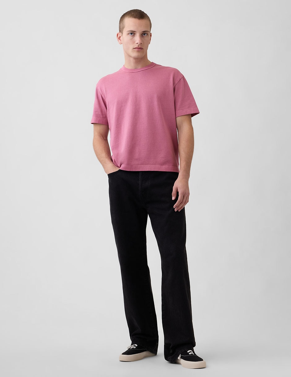 Playera cuello redondo para hombre 2