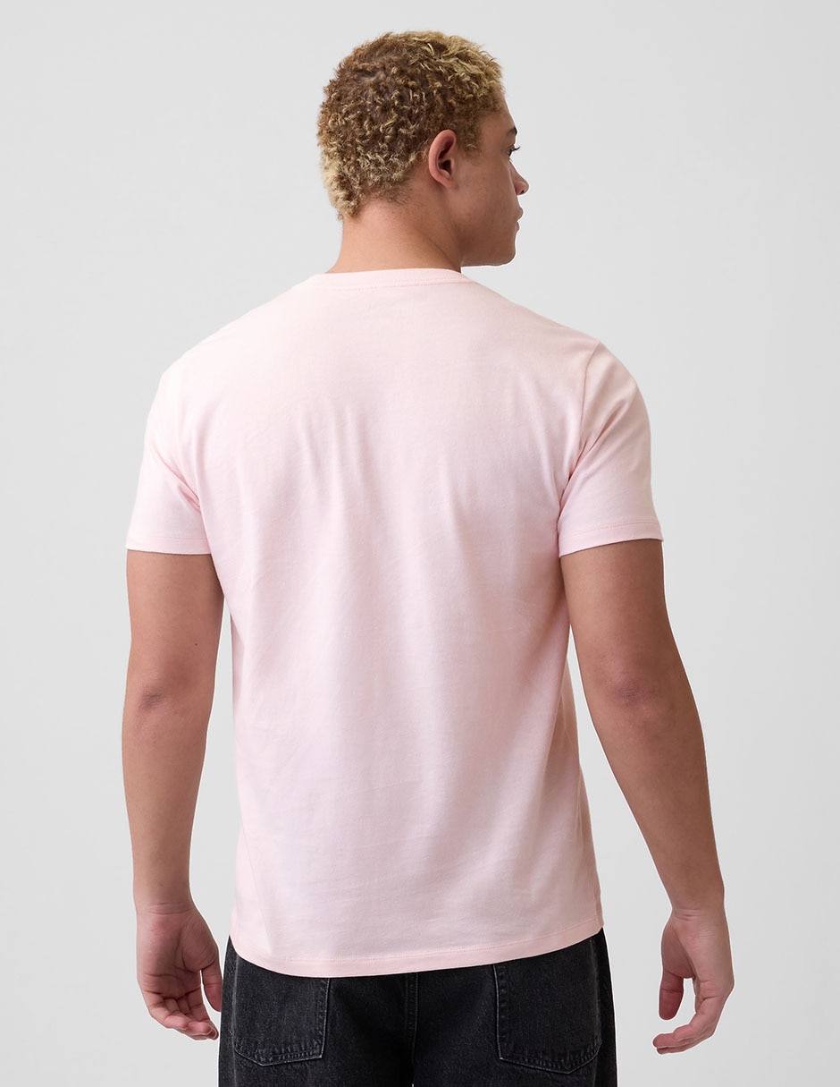Playera cuello redondo para hombre