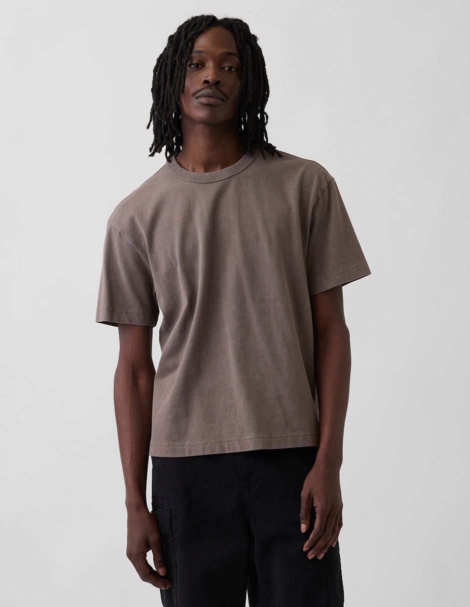 Playera cuello redondo para hombre