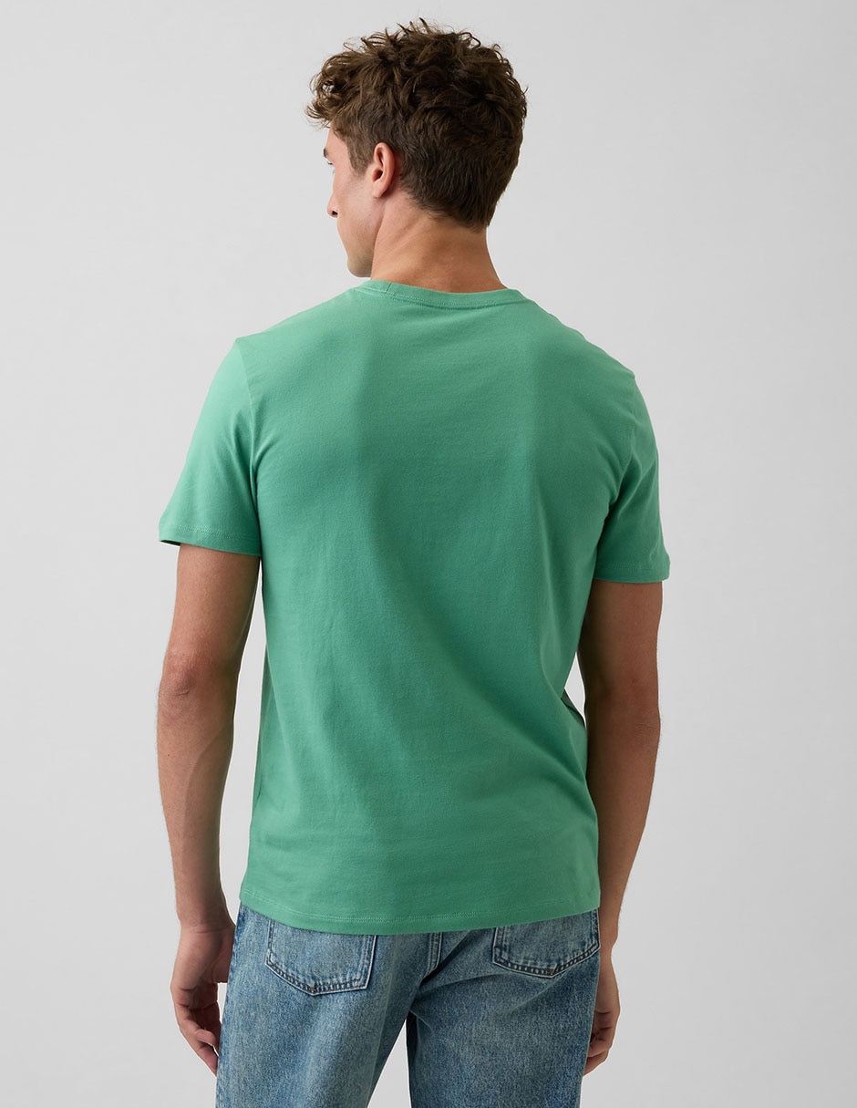Playera cuello redondo para hombre