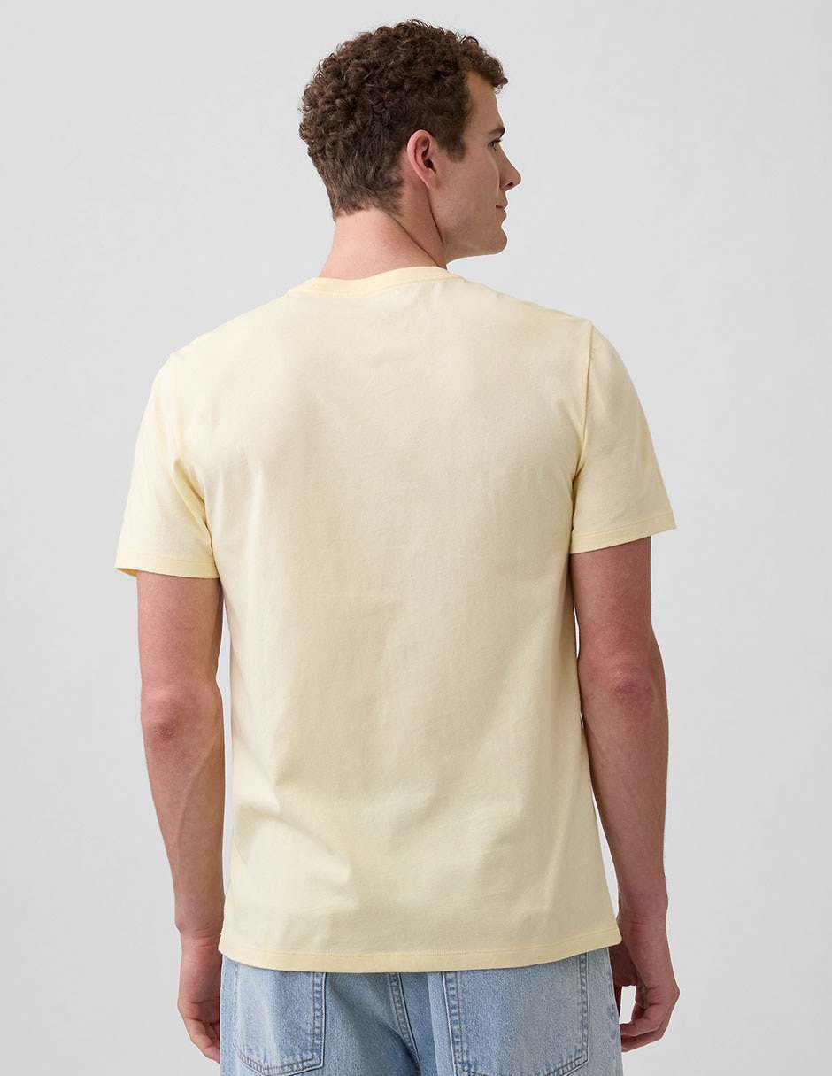 Playera cuello redondo para hombre