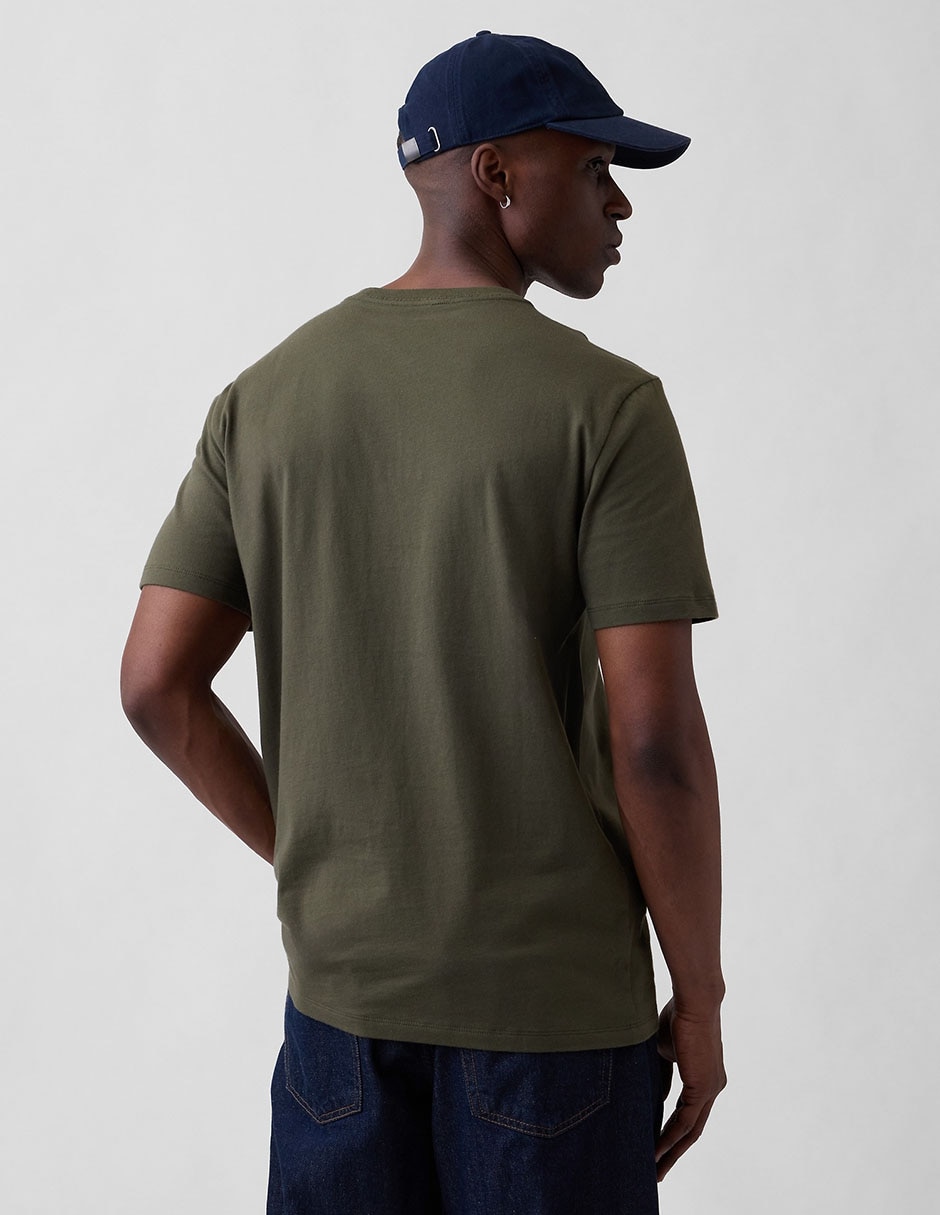 Playera cuello redondo para hombre