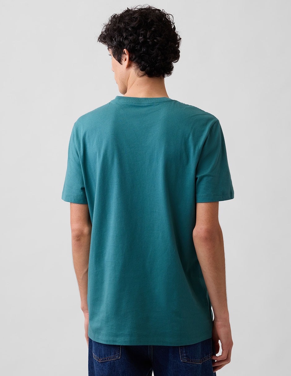 Playera cuello redondo para hombre