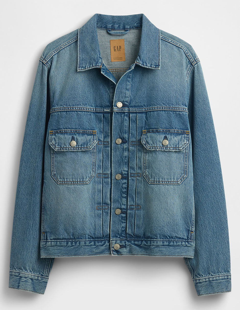 Chamarra casual con bolsillos para hombre 2