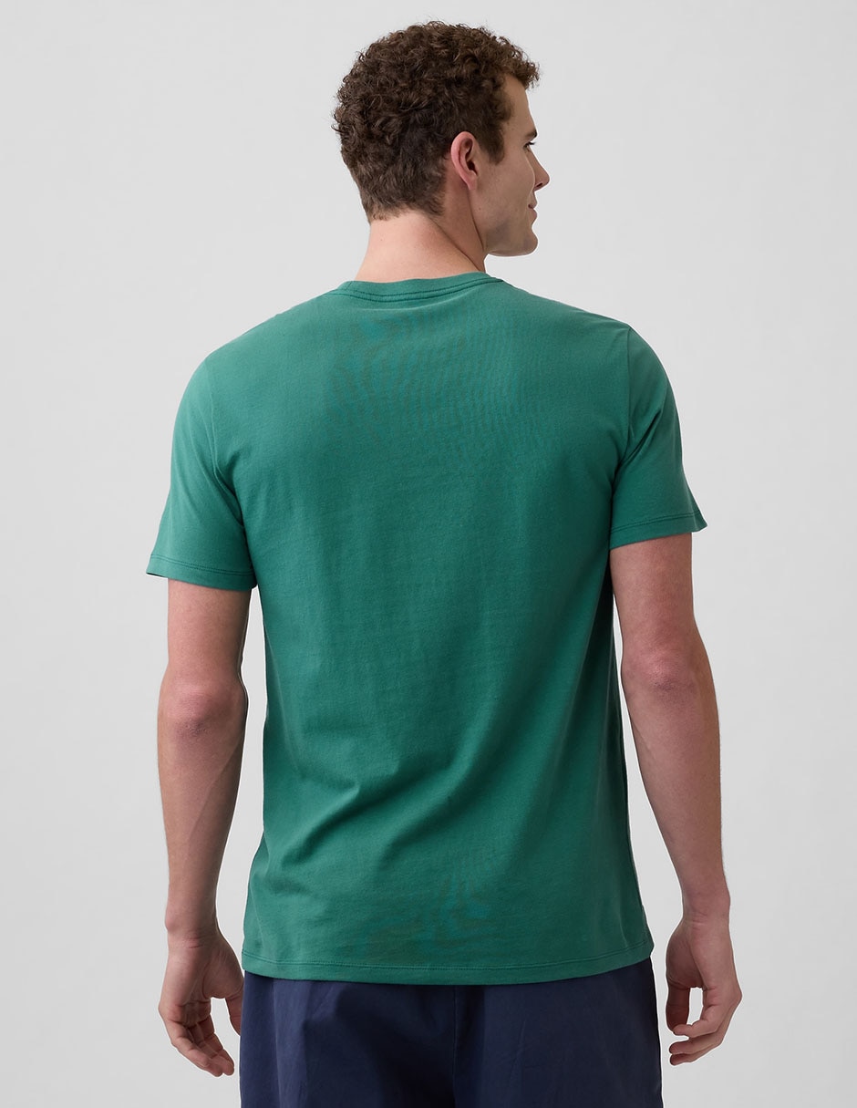 Playera cuello redondo para hombre