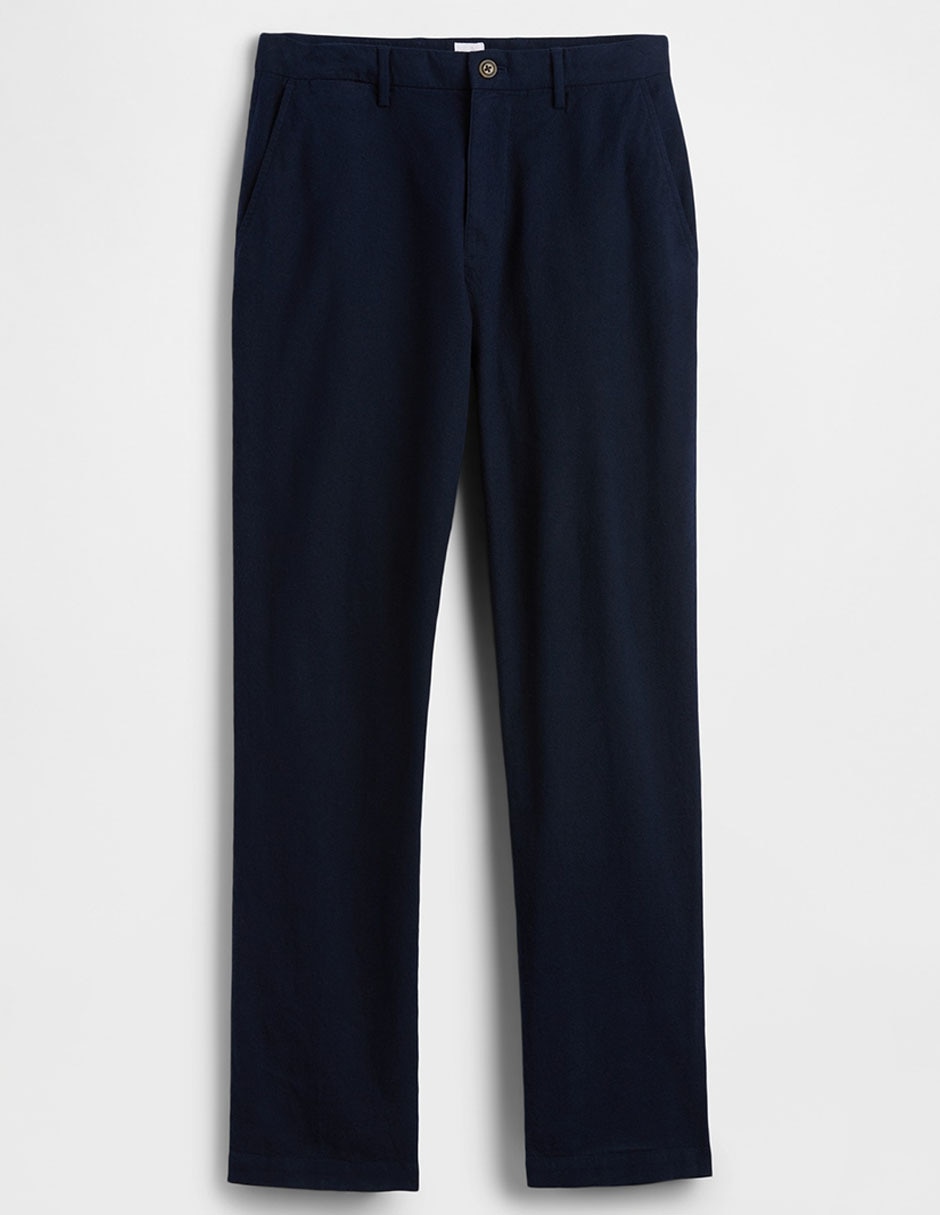 Pantalón straight de lino para hombre 6