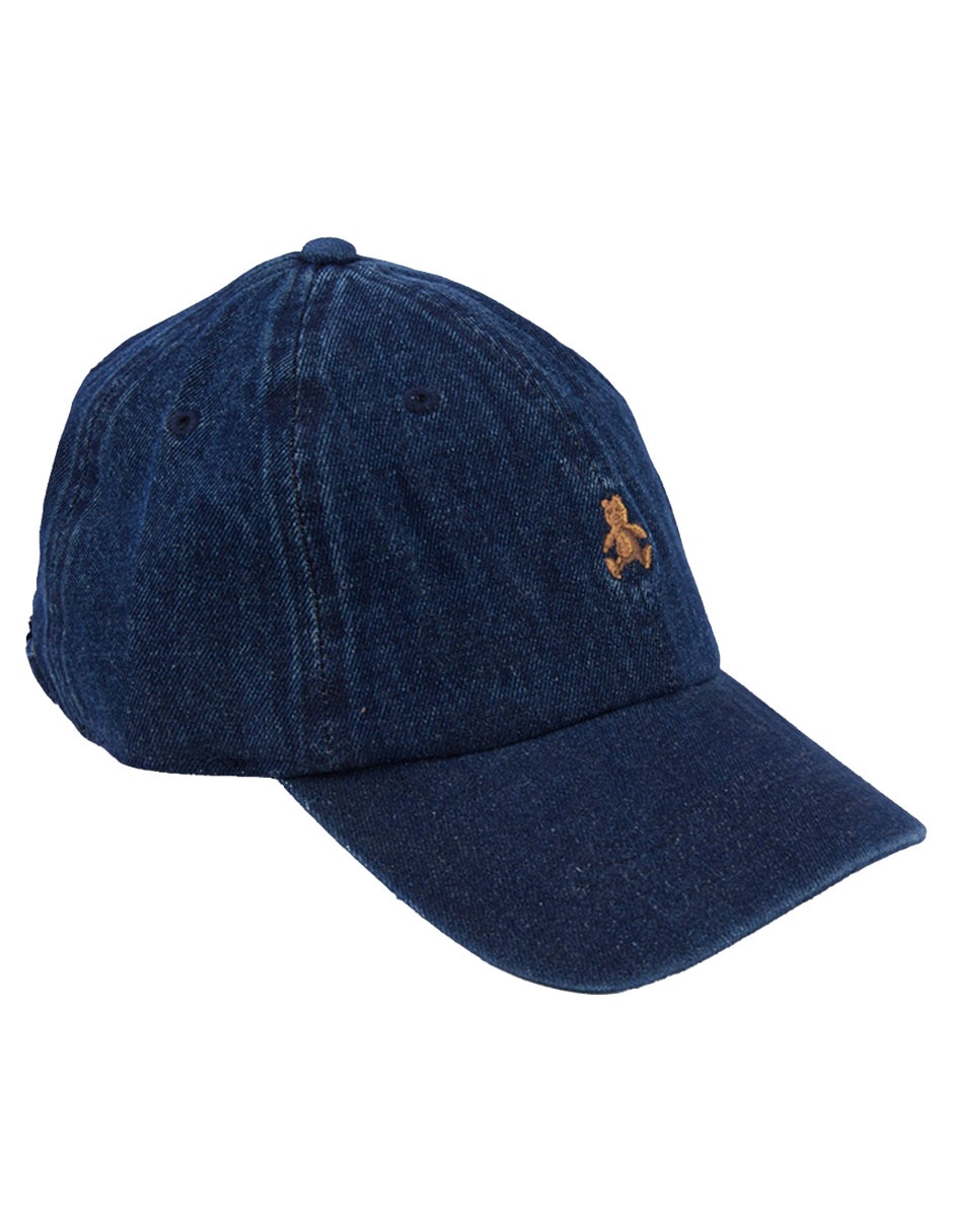 Gorra con visera curva hebilla para hombre