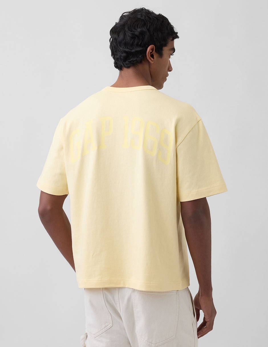 Playera cuello redondo para hombre