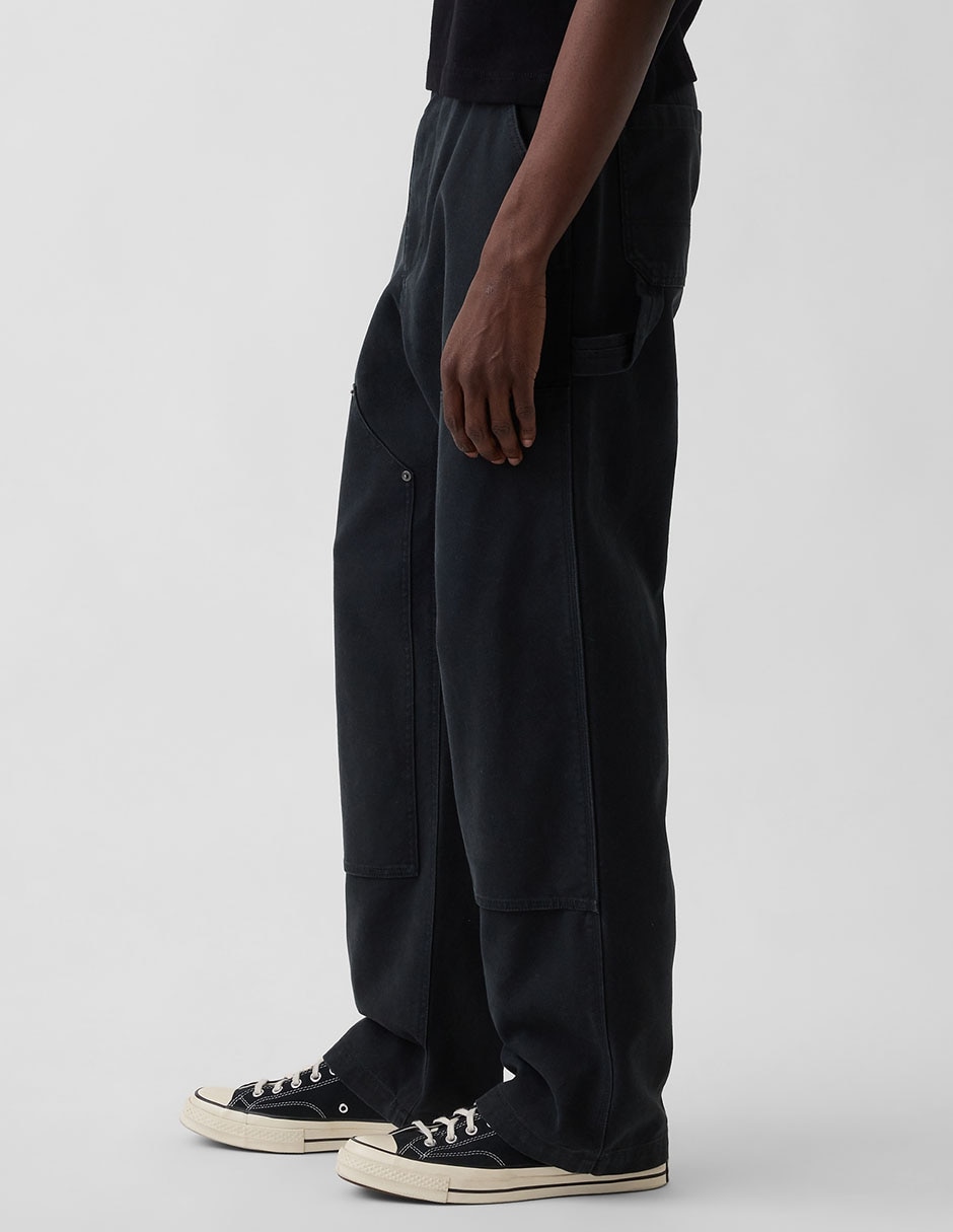 Jeans loose deslavado para hombre 2