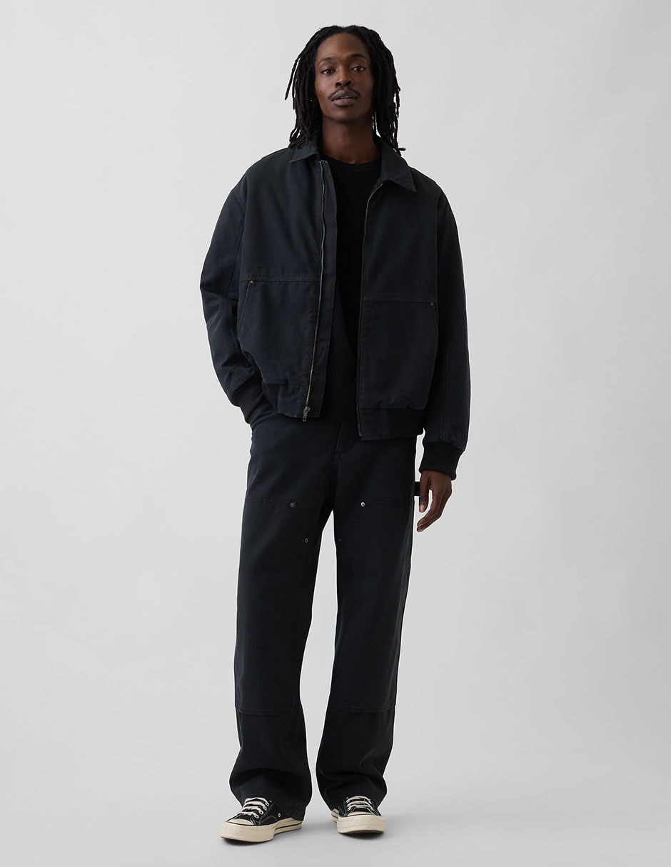 Jeans loose deslavado para hombre