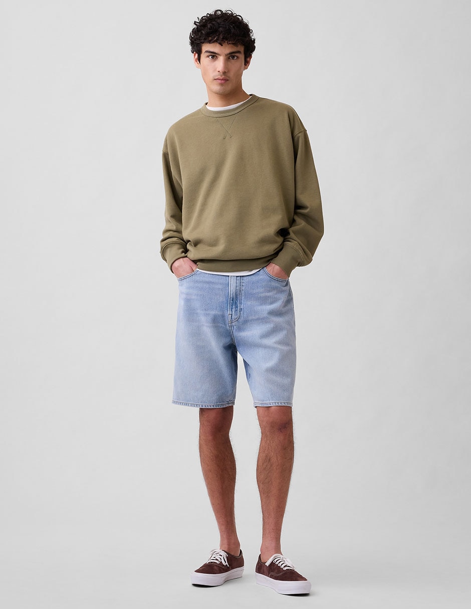 Short de mezclilla para hombre