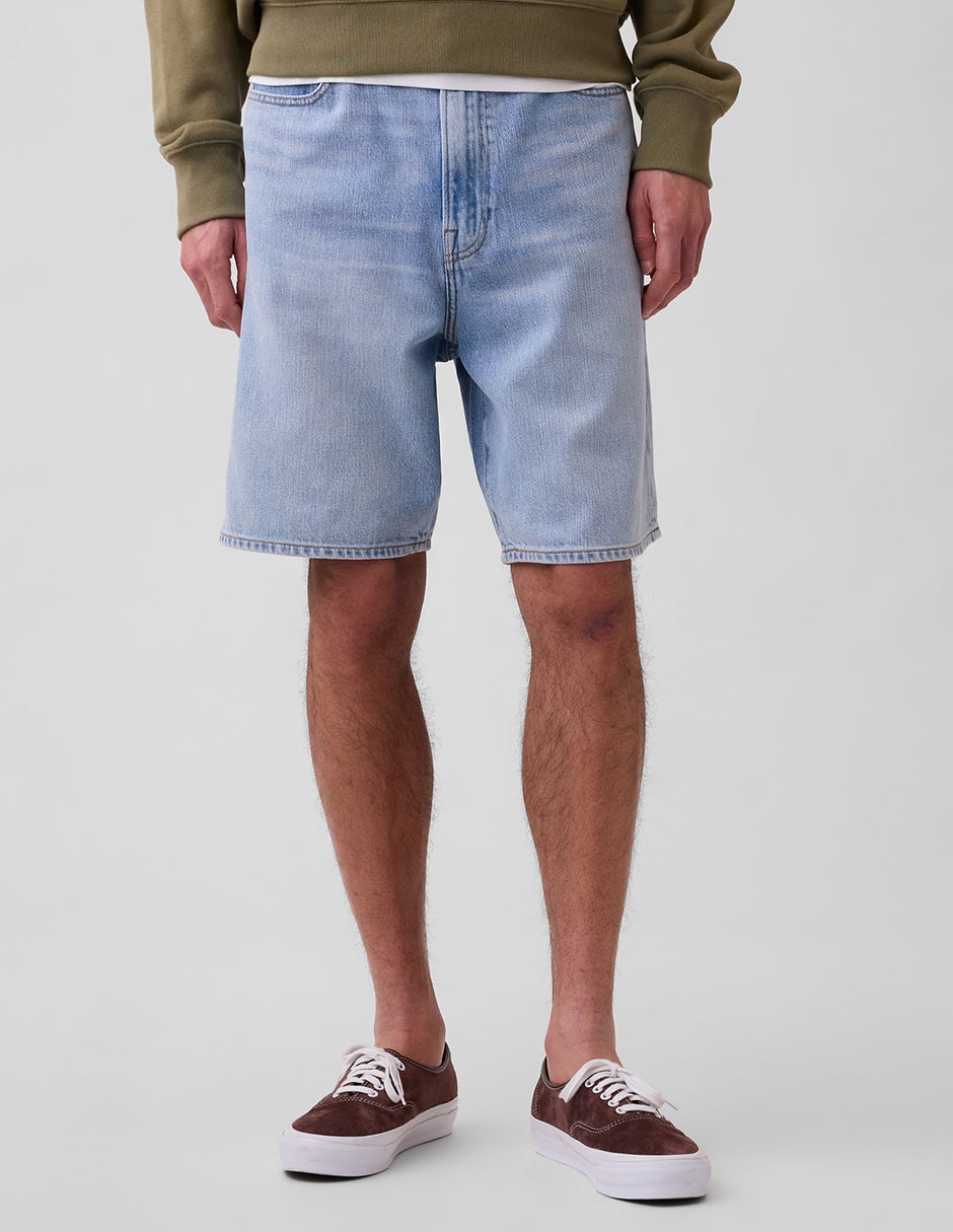 Short de mezclilla para hombre