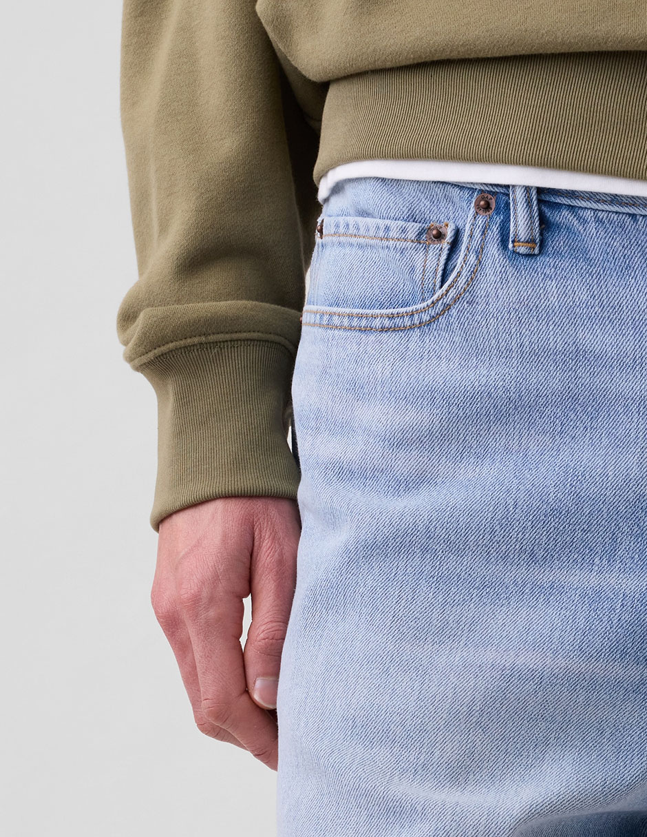 Short de mezclilla para hombre