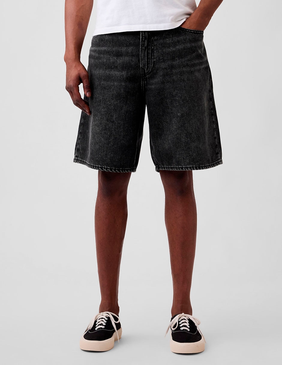 Short de mezclilla para hombre