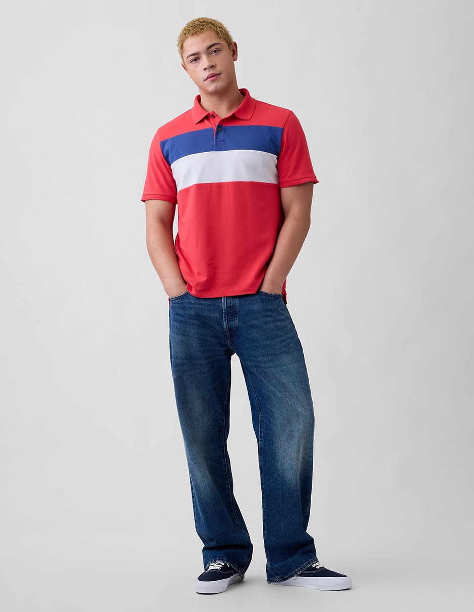 Playera cuello polo para hombre 4