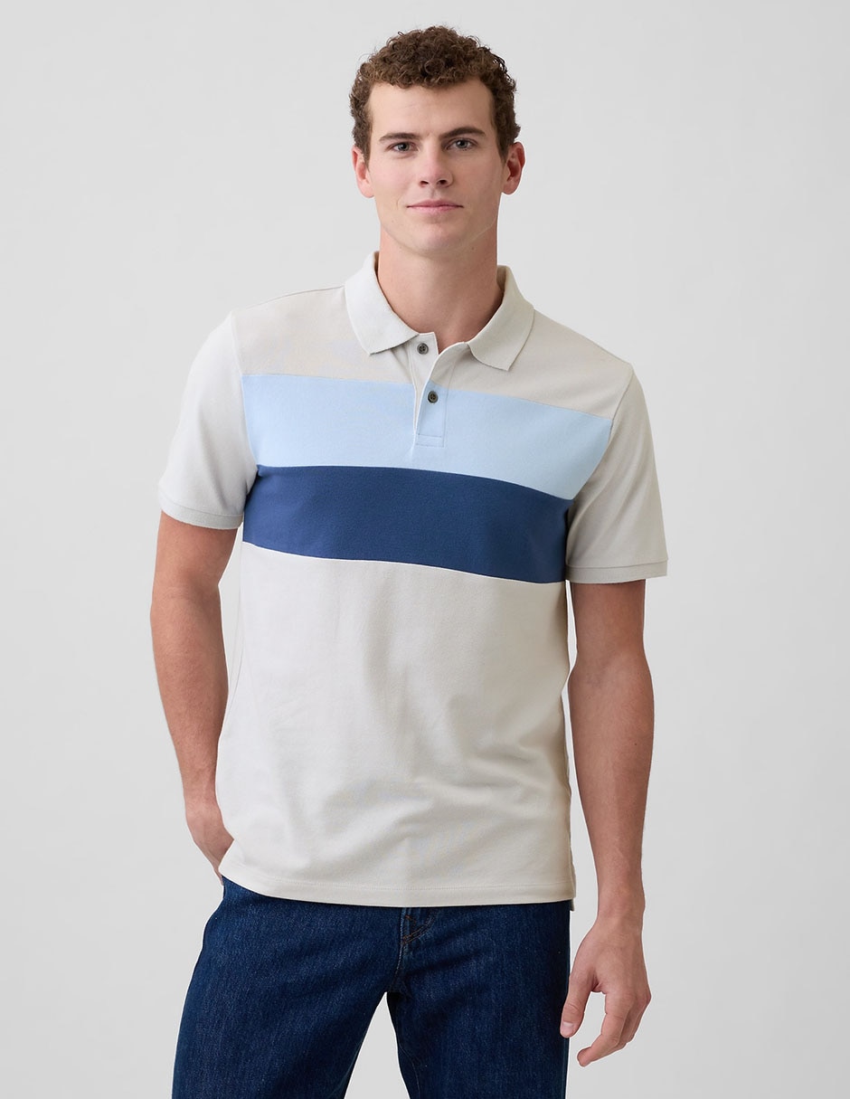 Playera tipo polo para hombre