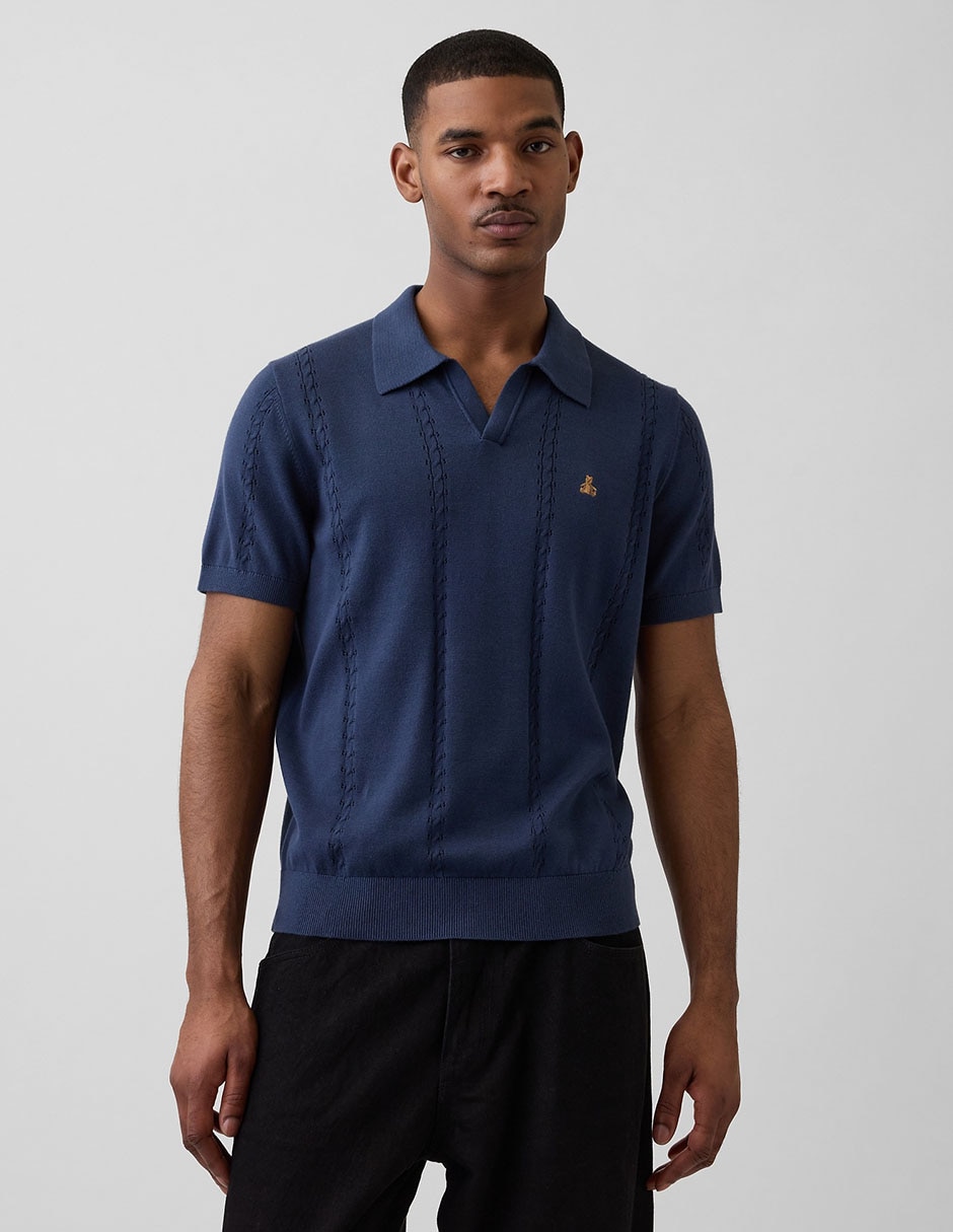 Playera tipo polo para hombre