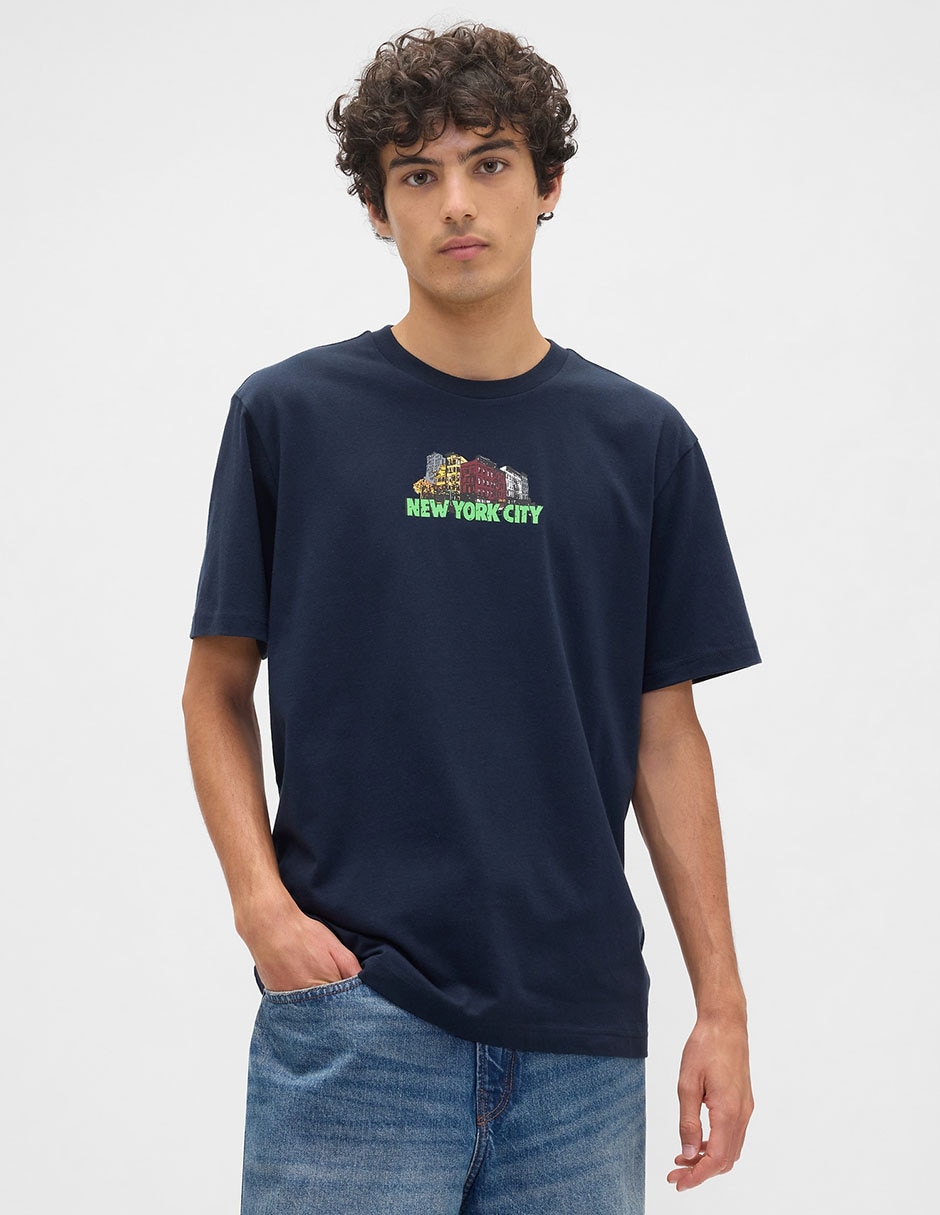 Playera Spider-Man cuello redondo para hombre