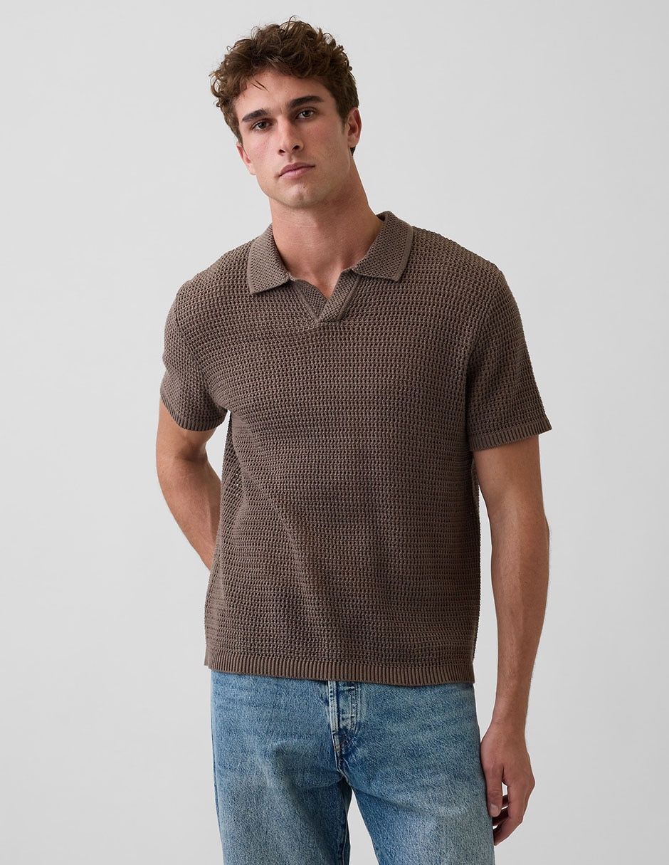 Playera tipo polo para hombre