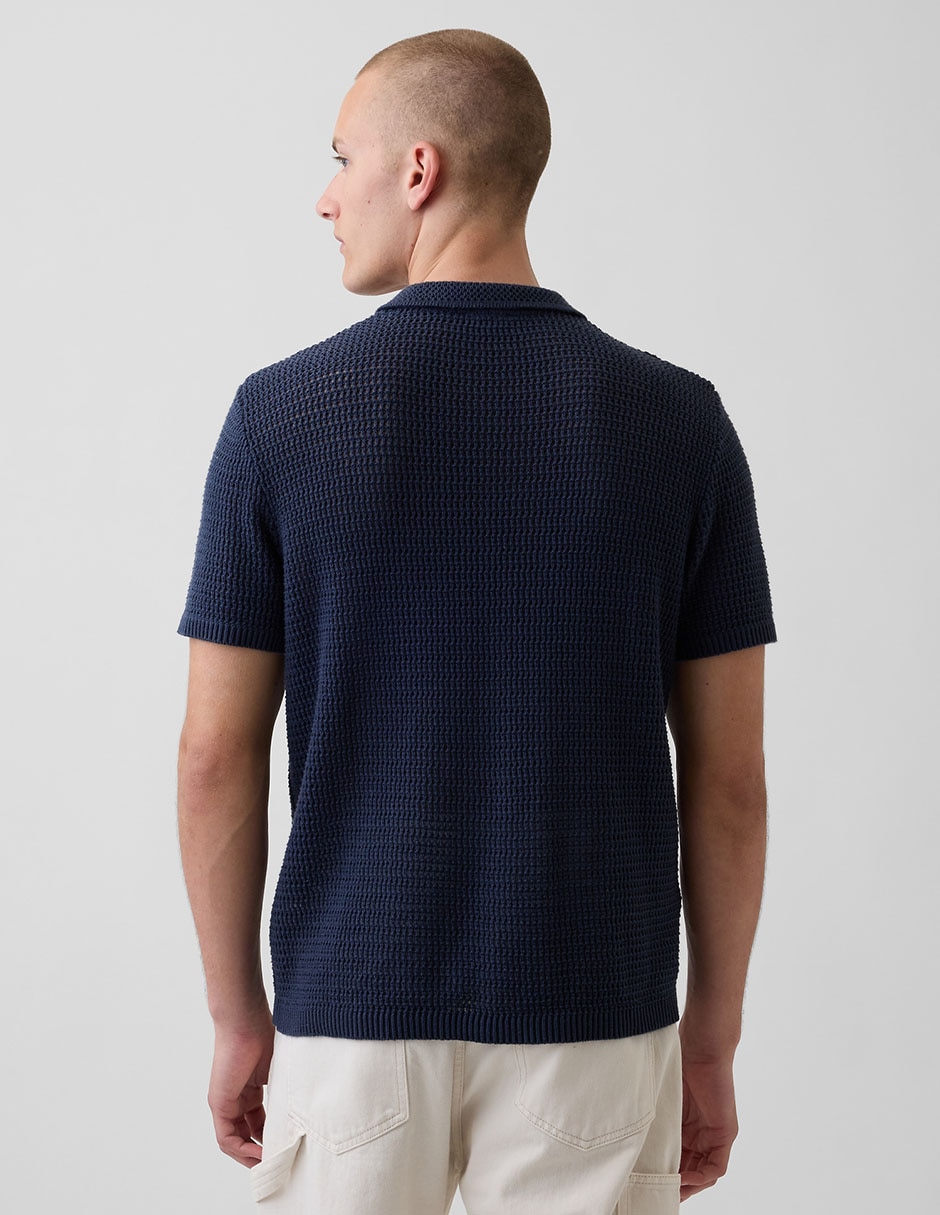 Playera tipo polo  para hombre