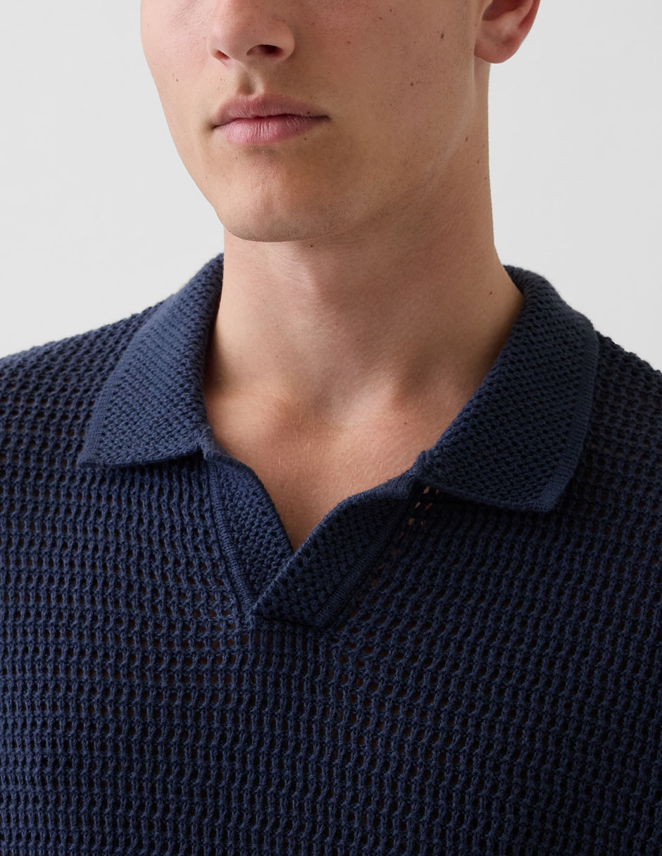 Playera tipo polo  para hombre