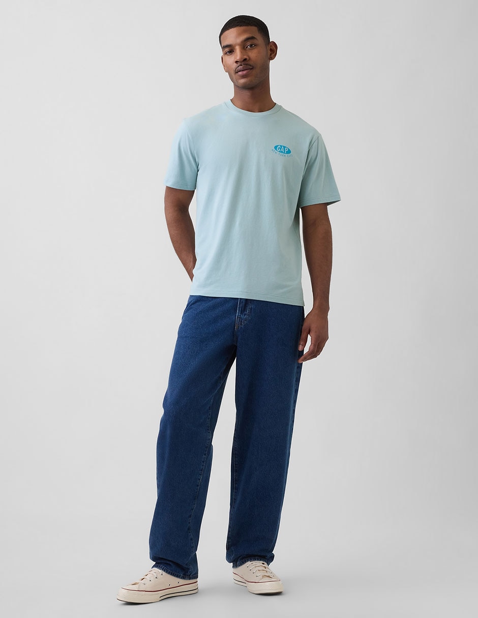 Playera cuello redondo para hombre