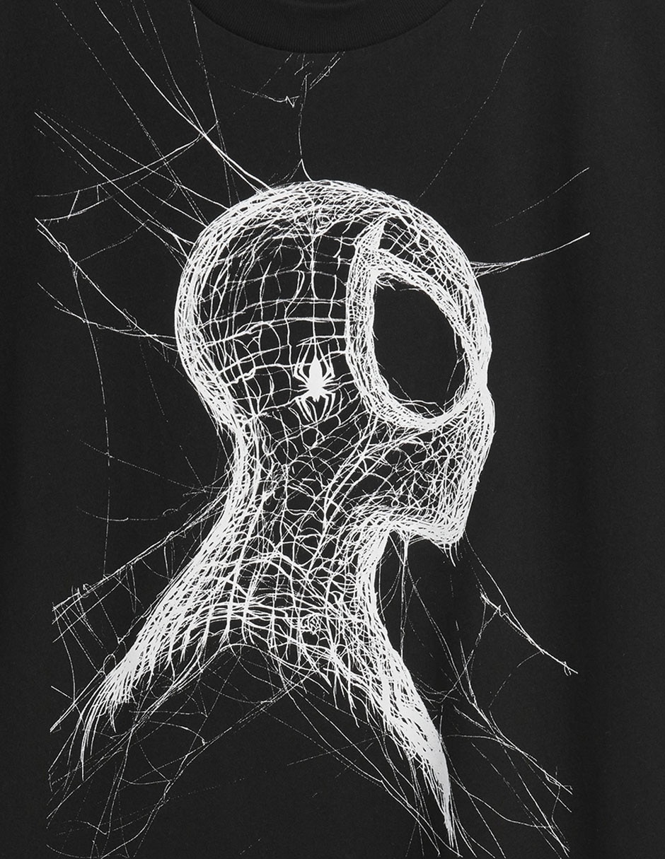 Playera Spider-Man cuello redondo para hombre