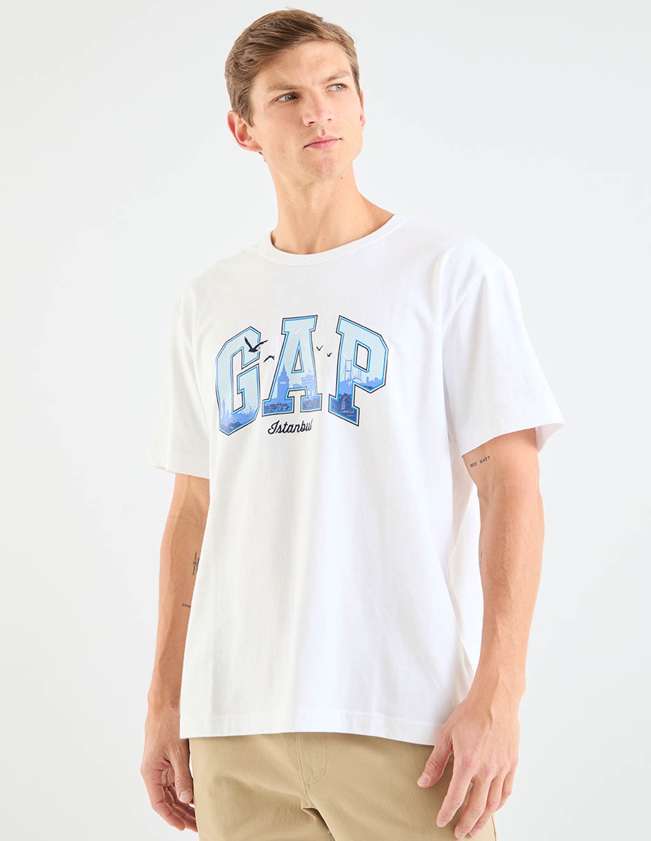 Playera cuello redondo para hombre