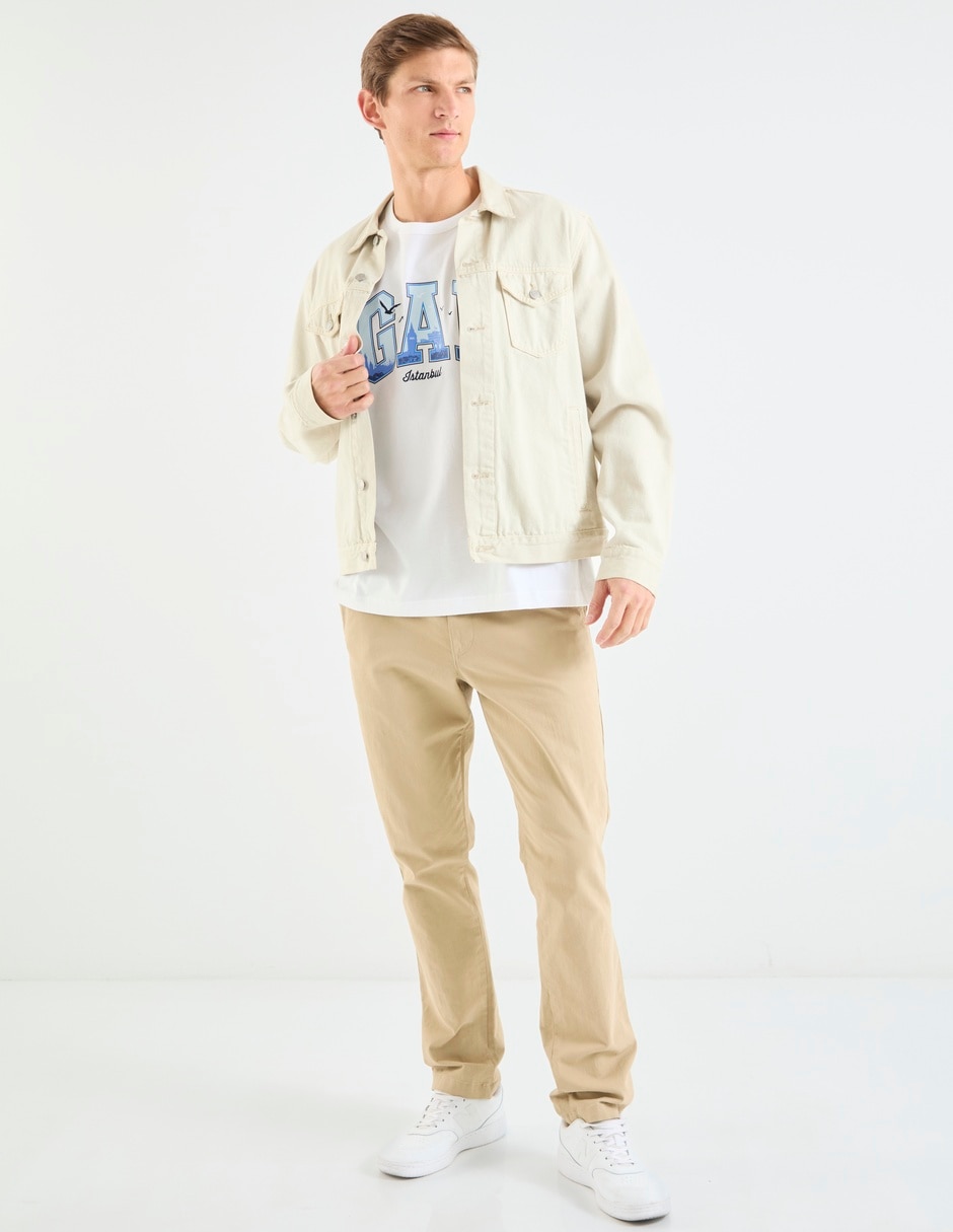 Playera cuello redondo para hombre