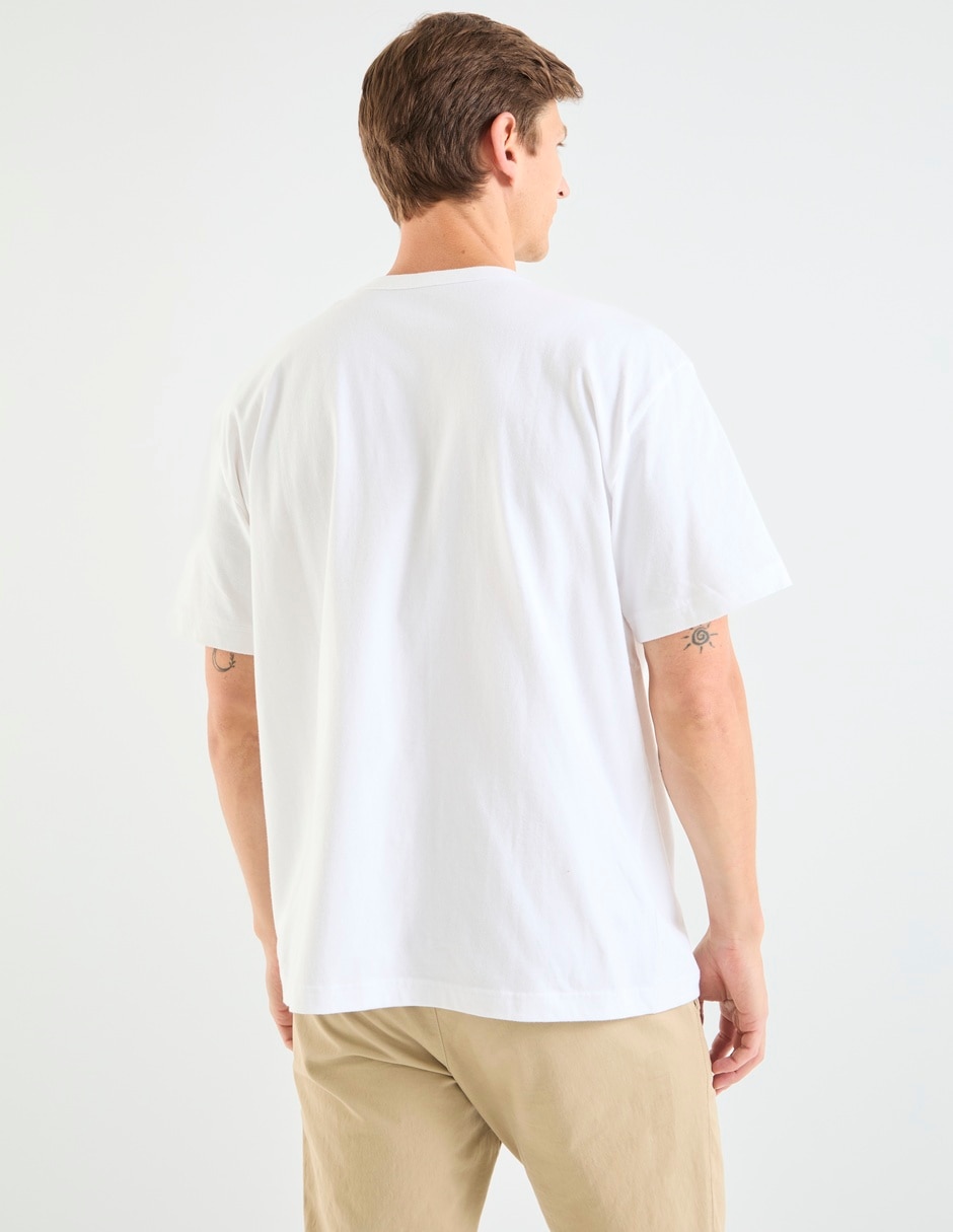 Playera cuello redondo para hombre