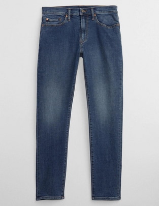 Jeans slim lavado stone wash para hombre
