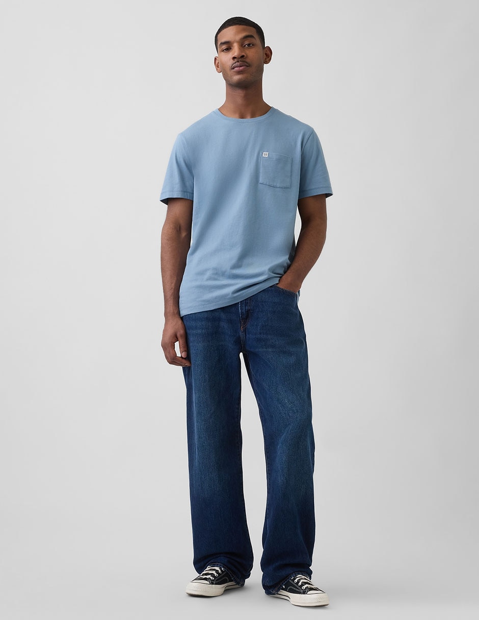 Playera cuello redondo para hombre 2
