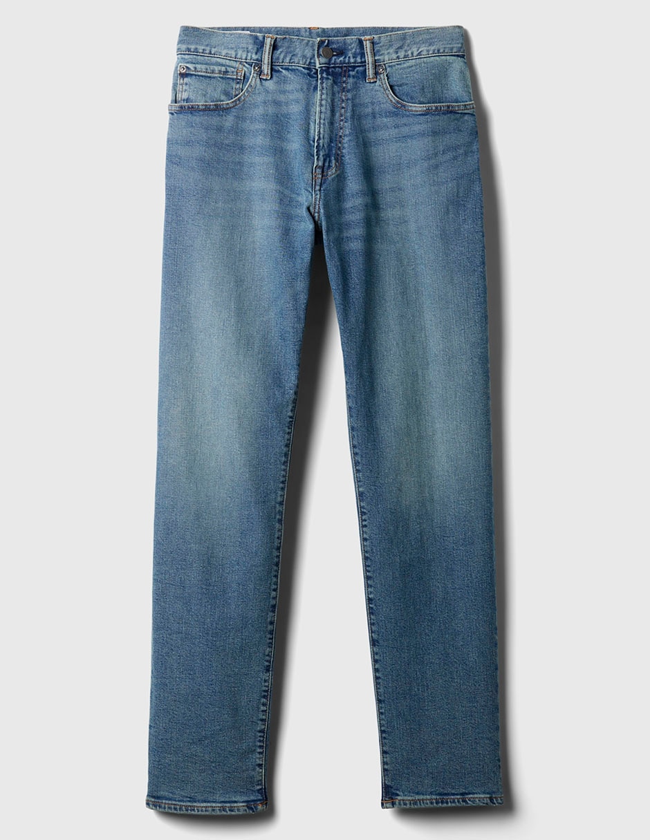Jeans slim lavado stone wash para hombre