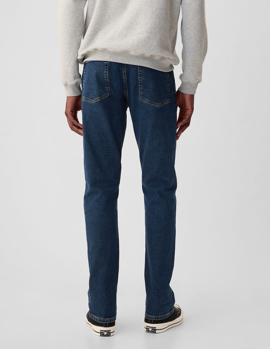 Jeans skinny deslavado para hombre